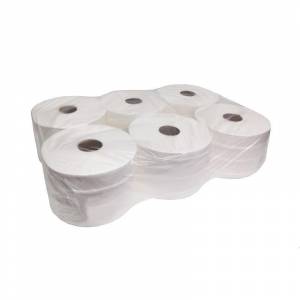 Бумага туалетная в рулонах Luscan Professional 2-слойная 6 рулонов по 215 метров (артикул производителя 1095396)