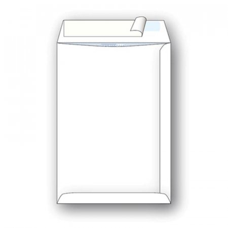 Пакет почтовый Businesspack С4 из офсетной бумаги стрип 229х324 мм (120 г/кв.м, 200 штук в упаковке)