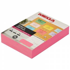 Бумага цветная для офисной техники ProMega Neon розовая (А4, 75 г/кв.м, 500 листов)