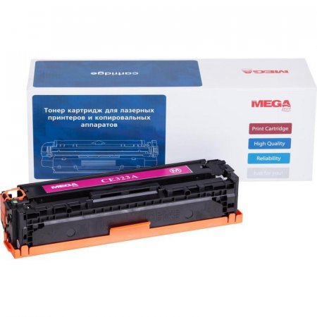 Картридж лазерный Promega print 128A CE323A для HP совместимый пурпурный