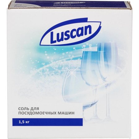Соль для посудомоечных машин Luscan 1.5 кг