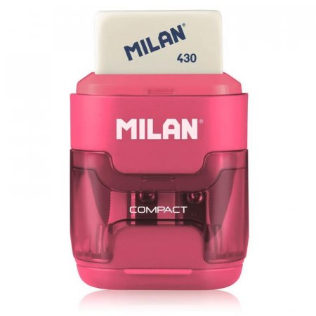 Ластик-точилка Milan Compact в ассортименте