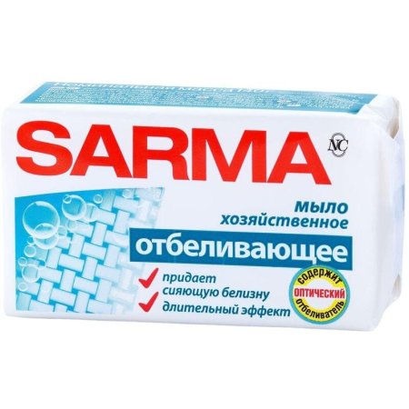Мыло хозяйственное Sarma 70.5% 140 г