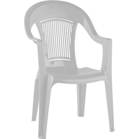 Кресло Элластик (белый, 410х550х910 мм)