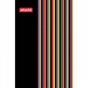 Блокнот Attache A6 40 листов разноцветный в клетку на спирали (105х140  мм)
