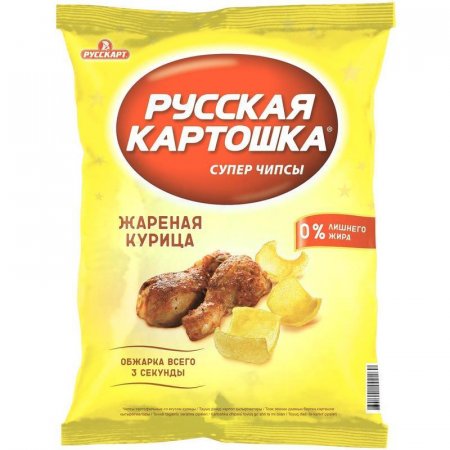 Чипсы Русская картошка со вкусом курицы 80 г