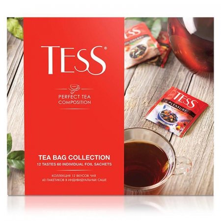 Чай Tess ассорти 60 пакетиков