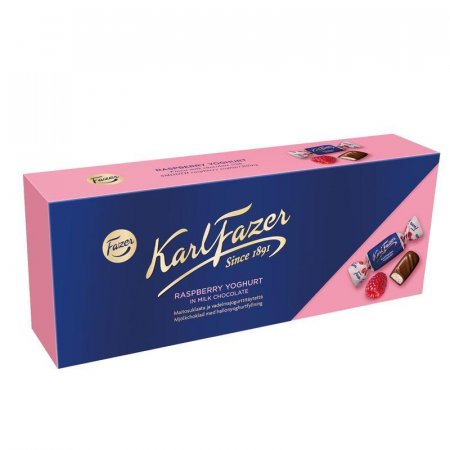 Конфеты Karl Fazer шоколадные с начинкой из малинового йогурта 270 г