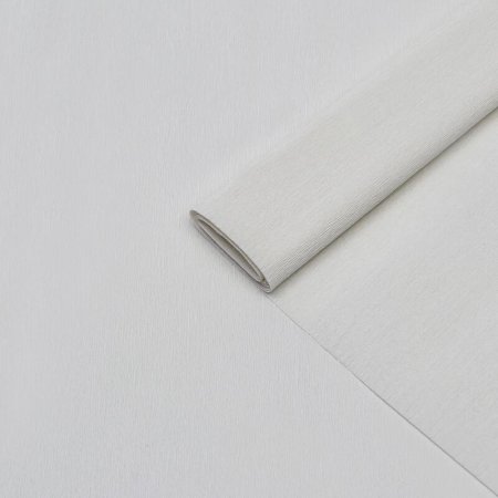 Бумага гофрированная белая в рулоне 50х250 см