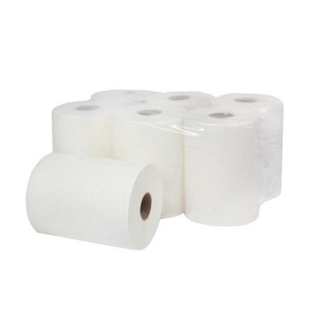 Полотенца бумажные в рулонах Jasmin 1-слойные 6 рулонов по 160 м  (артикул производителя П160201)