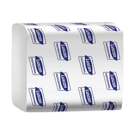 Бумага туалетная листовая Luscan Professional 2-слойная 30 пачек по 250  листов (артикул производителя 1519337)