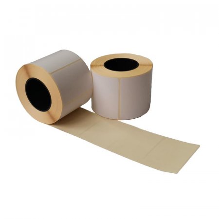Термотрансферные этикетки 58х40 мм бумажные полуглянцевые (диаметр  втулки 40 мм, 16 рулонов по 700 этикеток)