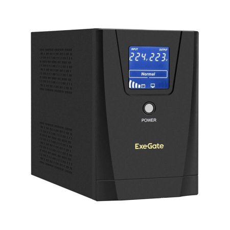 Источник бесперебойного питания ExeGate SpecialPro Smart LLB-1200 без  батареи (EX292796RUS)