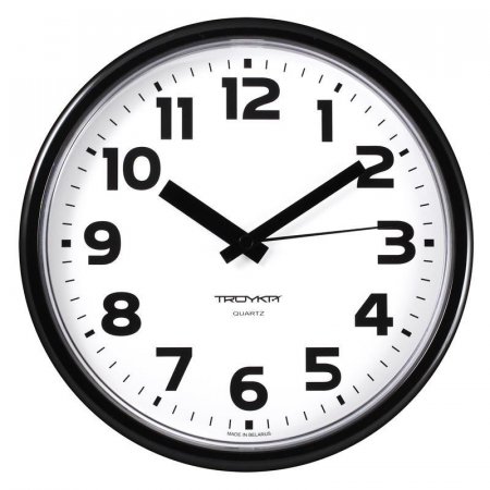 Часы настенные Troyka 91900945 (22.5х22.5х3.7 см)