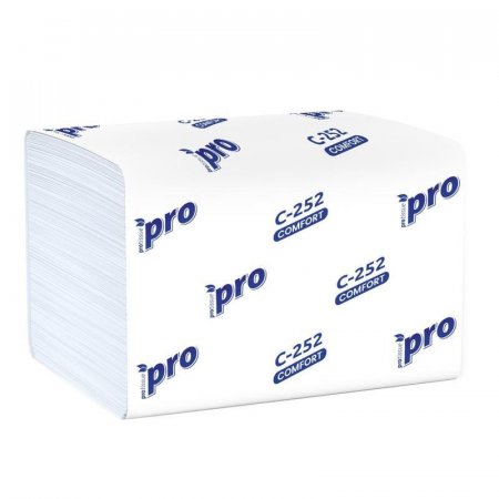 Салфетки бумажные Protissue N4 15x21 см белые 1-слойные 20 пачек по 200   листов