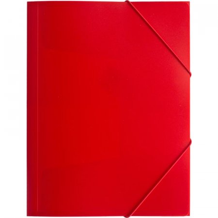 Папка на резинке Attache Economy A4 пластиковая красная (0.45 мм, до 200 листов)