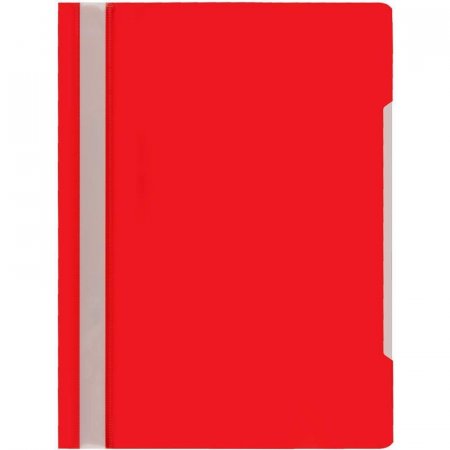 Папка-скоросшиватель Attache Economy A4 красная (10 штук в упаковке)