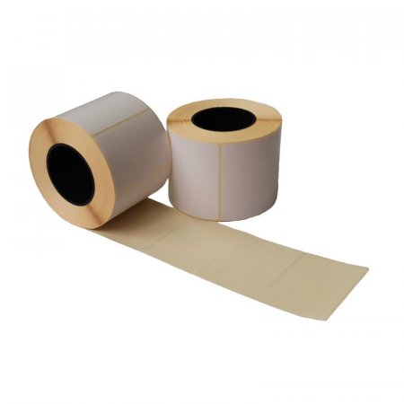 Термотрансферные этикетки 58х40 мм бумажные полуглянцевые (диаметр  втулки 40 мм, 5 рулонов по 700 этикеток)