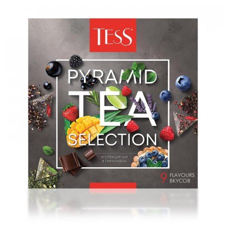 Чай Tess ассорти 45 пакетиков-пирамидок