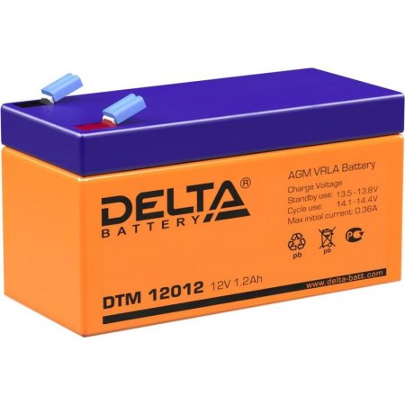 Батарея для ИБП Delta DTM 12012 12 В 1.2 Ач
