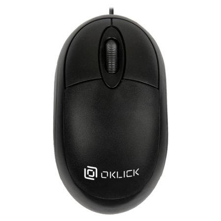Мышь проводная Oklick 105S черная (400941)