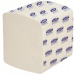 Бумага туалетная листовая Luscan Professional 2-слойная 30 пачек по 250 листов