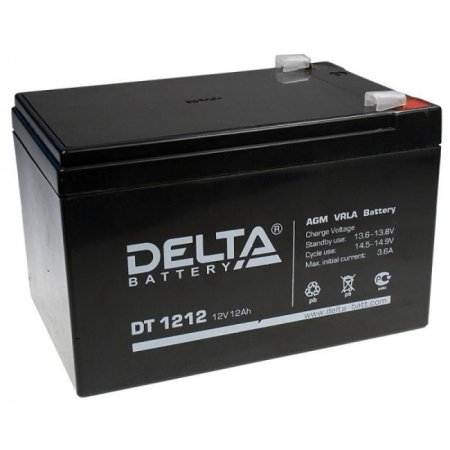 Батарея для ИБП Delta DT 1212 12 В 12 Ач