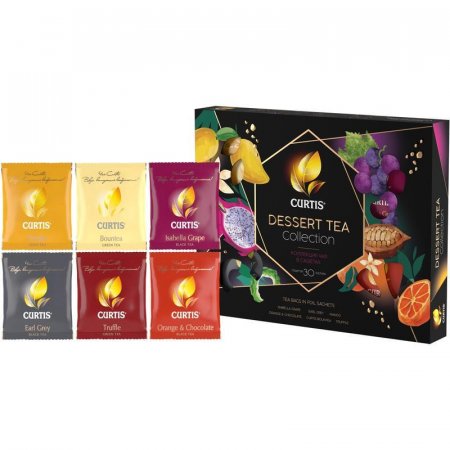 Чай Curtis Dessert Tea Collection ассорти 30 пакетиков