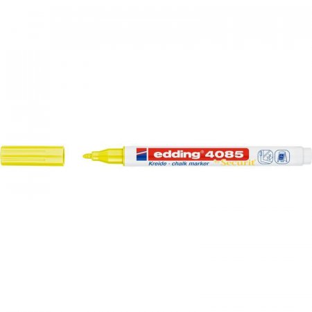 Маркер меловой Edding 4085 неоновый желтый 1-2 мм