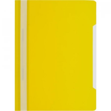 Папка-скоросшиватель Attache Economy A4 желтая (10 штук в упаковке)