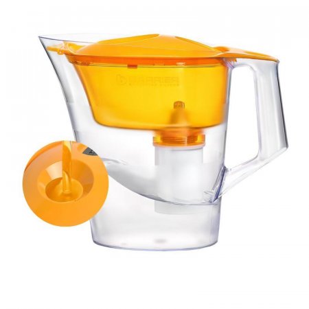 Кувшин-фильтр для очистки воды Барьер Чемпион 4 л оранжевый