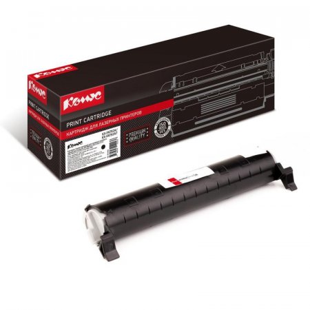 Картридж лазерный Комус KX-FAT92A для Panasonic черный совместимый