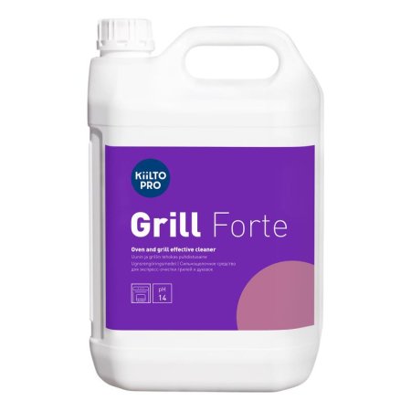 Средство для чистки грилей и духовых шкафов от пригаров Kiilto Grill  Forte 5 л