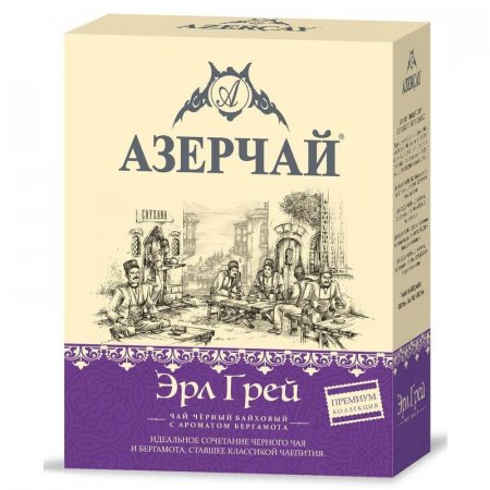 Чай Азерчай Premium Collection черный с бергамотом 100 г
