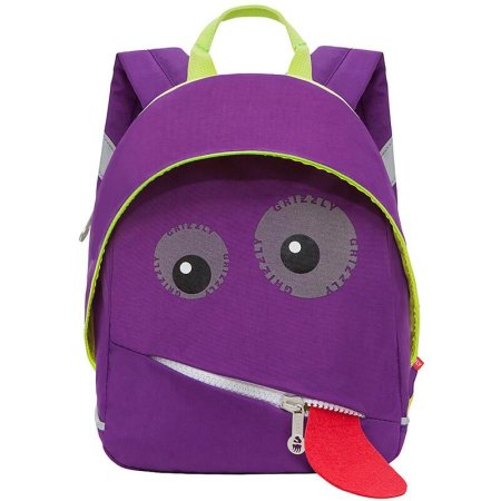 Рюкзак дошкольный Grizzly фиолетовый (RK-075-1)