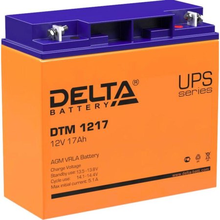 Батарея для ИБП Delta DTM 1217 12 В 17 Ач