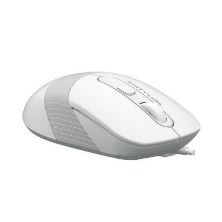 Мышь проводная A4tech Fstyler FM10S белая/серая (FM10S USB WHITE)