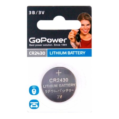 Батарейка CR2430 GoPower
