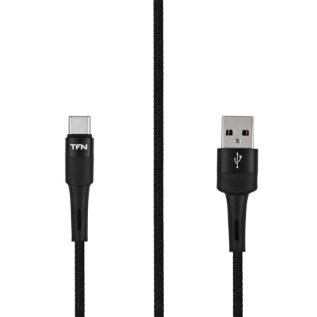 Кабель TFN USB A - USB Type-C 1.2 метра (TFN-C-ENV-AC1MBK)