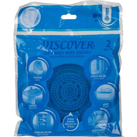 Дезодоратор (сетка) для писсуаров Discover Queen (2 штуки в упаковке)