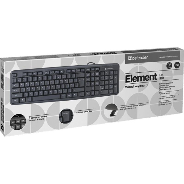 Клавиатура Defender Element (HB-520)