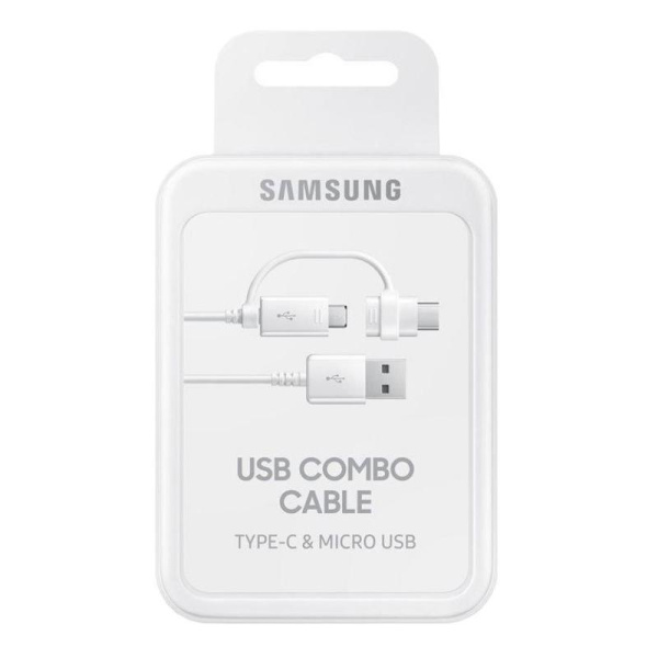 Кабель Samsung USB 2.0 - Micro+Type-C 1.5 метра (EP-DG930DWEGRU)