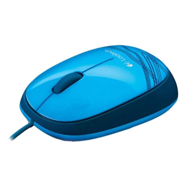 Мышь компьютерная Logitech M105 синяя (910-003114)