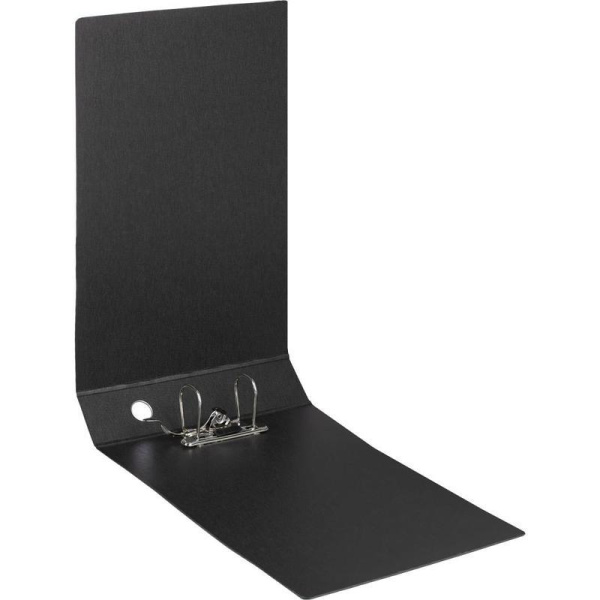 Папка-регистратор Leitz 180° горизонтальная формат А3 75 мм мрамор черная