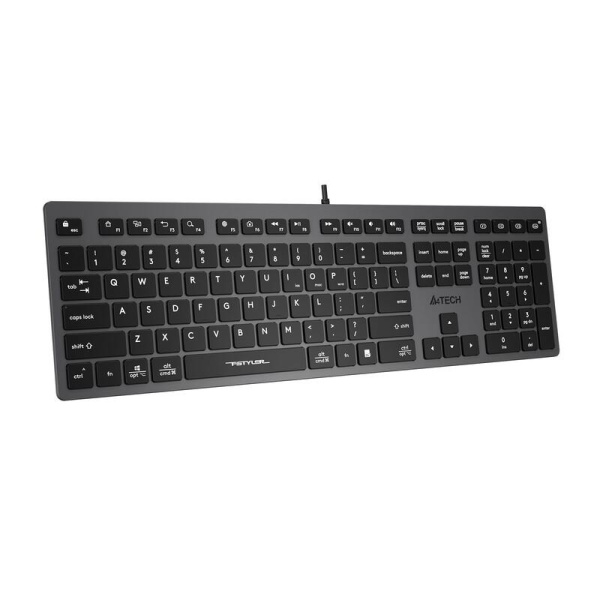 Клавиатура проводная A4Tech Fstyler FX50 серый