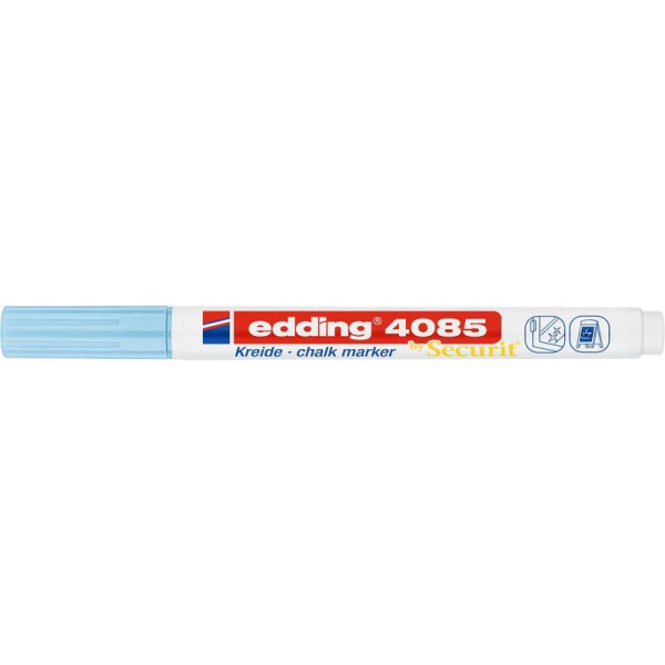 Маркер меловой Edding 4085 пастельный голубой 1-2 мм