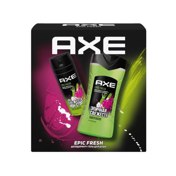 Подарочный набор Axe epic fresh
