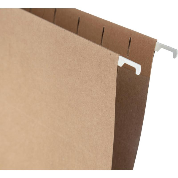 Подвесная папка Attache Economy Foolscap до 80 листов коричневая (10  штук в упаковке)