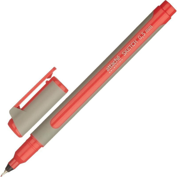 Линер Attache Selection Sketch красный (толщина линии 0.5 мм)