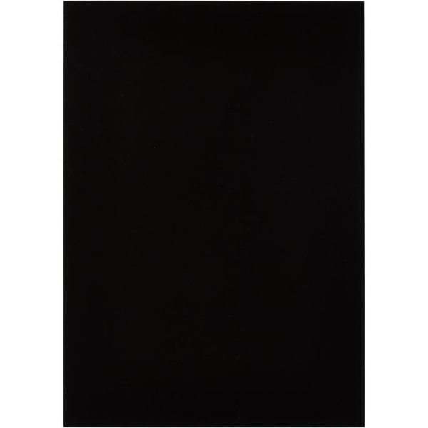 Обложки для переплета картонные ProMega Office черные, глянец, А4, 250г/м2,